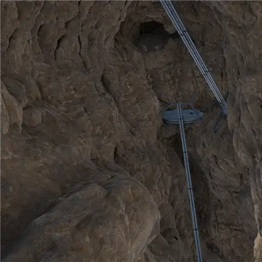 Graveyard Deep Cave West Entrance